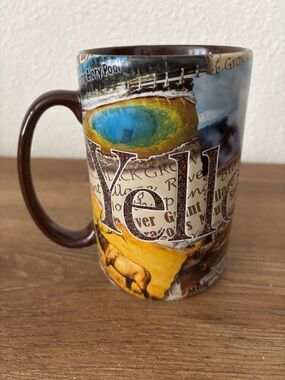 Yellowstone Scenic Ceramic Mug. 16 oz. Never used.